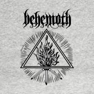 Behemoth Sigil Heavy metal powerhouse lucifer gift idea present T-Shirt